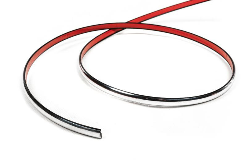 Купить Хром молдинг на метраж sal9a (1 метр, 12 мм)