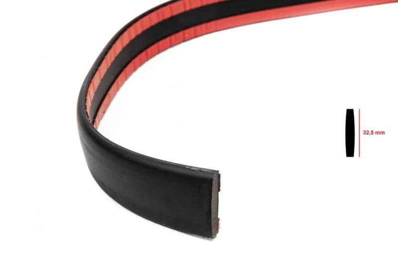 Купить Черный молдинг на метраж sal119 (1 метр, 32.5 мм)