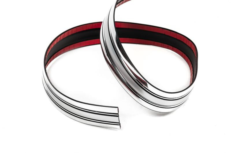 Купить Хром молдинг на метраж sal94 (1 метр, 44.5 мм)