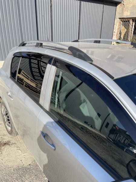 Купить Рейлинги алюминиевые (HB, хром) для Opel Astra H 2004-2013 гг