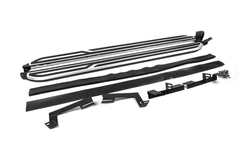 Купить Боковые пороги OEM (2 шт., алюминий) для Renault Duster 2018-2024 гг