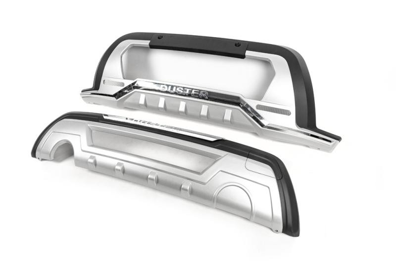 Купити Передня та задня накладки (2 шт) для Renault Duster 2018-2024 рр