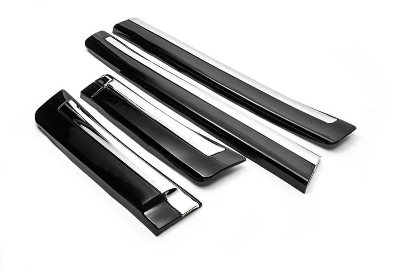 Купити Комплект дверних молдингів (2008-2016) Білий колір (BKT) для Toyota Land Cruiser 200