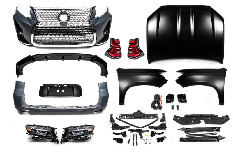 Купити Комплект рестайлінгу з 2009-2016 на 2017- (Elite set) для Toyota Land Cruiser Prado 150