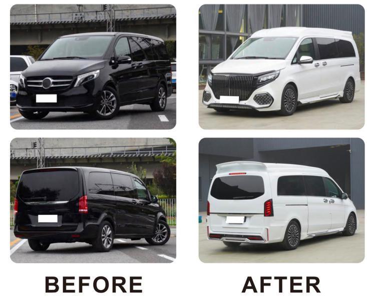 Купити Комплект обвісу (Maybach Type-2024, з капотом) для Mercedes Vito / V-class W447 2014- рр