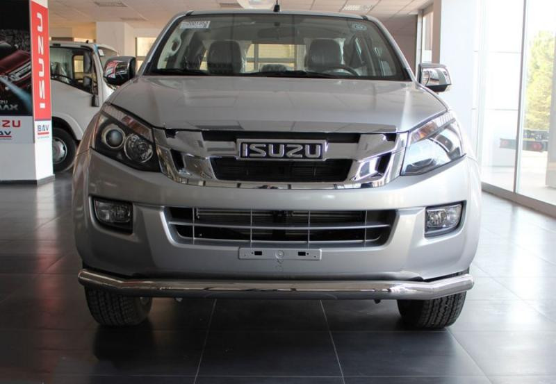 Купити Передній захист Texas (76мм, нерж) для Isuzu D-Max 2011-2019 рр