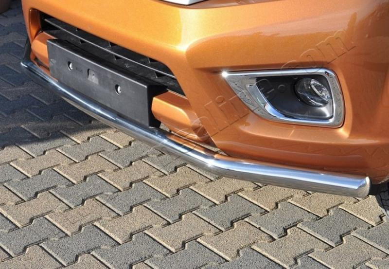 Купити Передній захист Texas (76мм, нерж) для Mitsubishi L200 2006-2015 рр