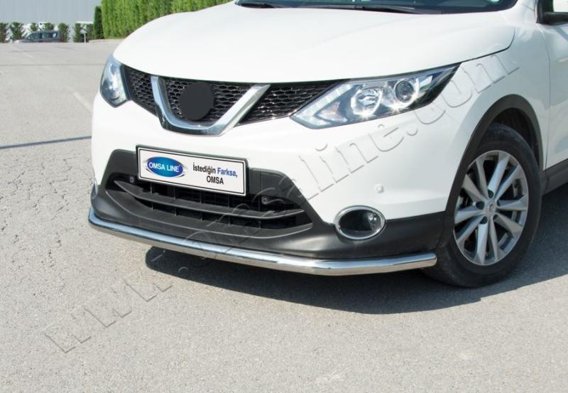 Купити Передній захист Texas для 2014-2017 (60мм, нерж) для Nissan Qashqai/Rogue Sport рр
