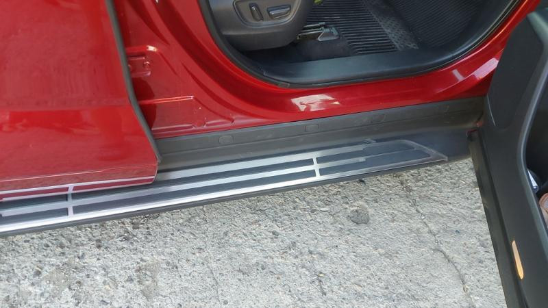 Купить Боковые подножки OEM (2 шт., алюминий) для Toyota Highlander 2019- гг