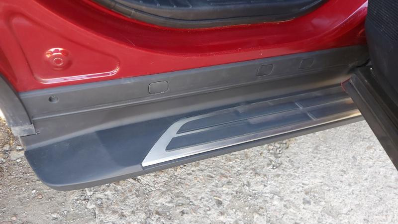 Купить Боковые подножки OEM (2 шт., алюминий) для Toyota Highlander 2019- гг