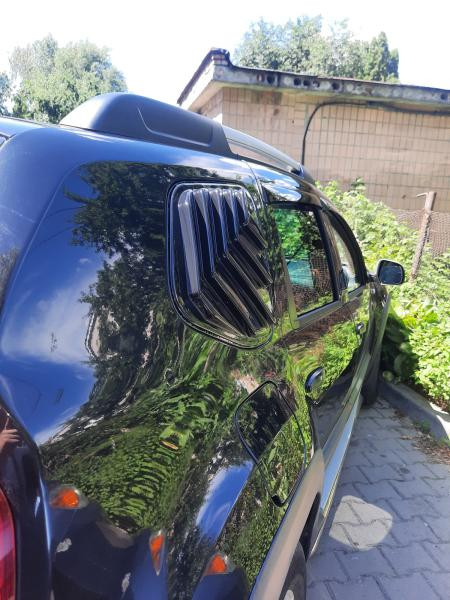 Купити Накладки на задні вікна EuroCap (2 шт, ABS) для Renault Duster 2008-2017 рр