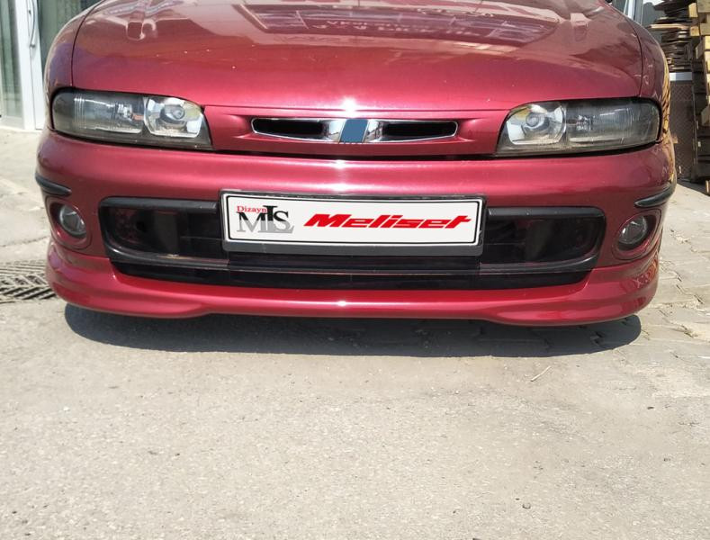 Купити Накладка на передній бампер (Meliset, під покраску) для Fiat Bravo 2008- рр