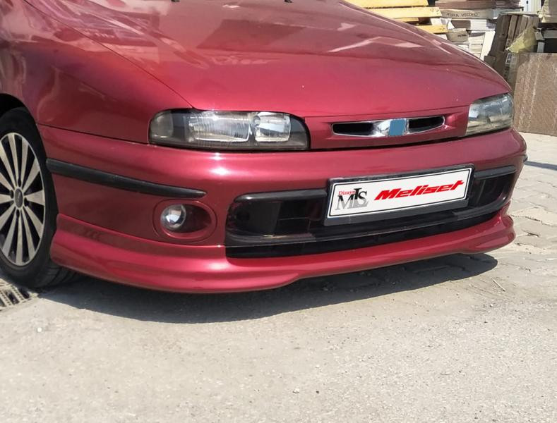 Купити Накладка на передній бампер (Meliset, під покраску) для Fiat Bravo 2008- рр