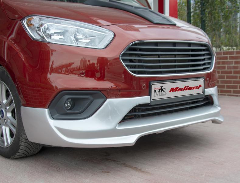 Купити Передня накладка (2017-2025, під фарбування) для Ford Courier рр