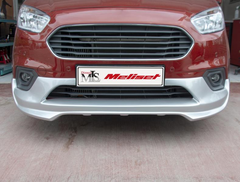 Купити Передня накладка (2017-2025, під фарбування) для Ford Courier рр