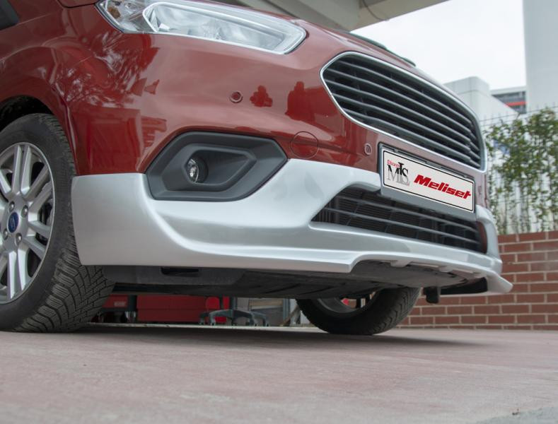 Купити Передня накладка (2017-2025, під фарбування) для Ford Courier рр