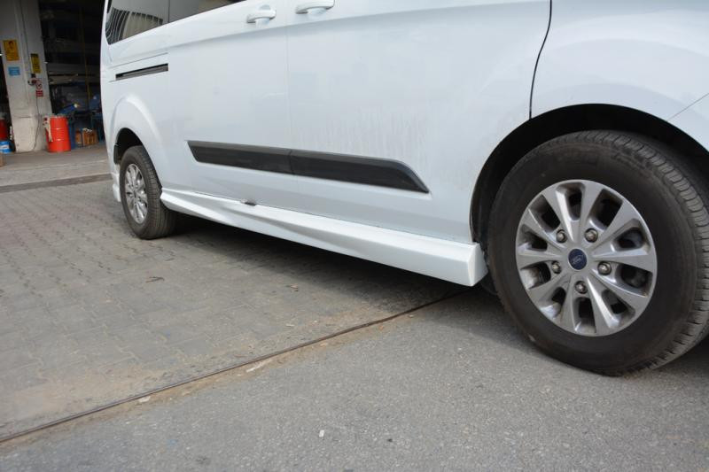 Купити Пороги (2 шт, під фарбування) Коротка база для Ford Custom 2013-2022 рр