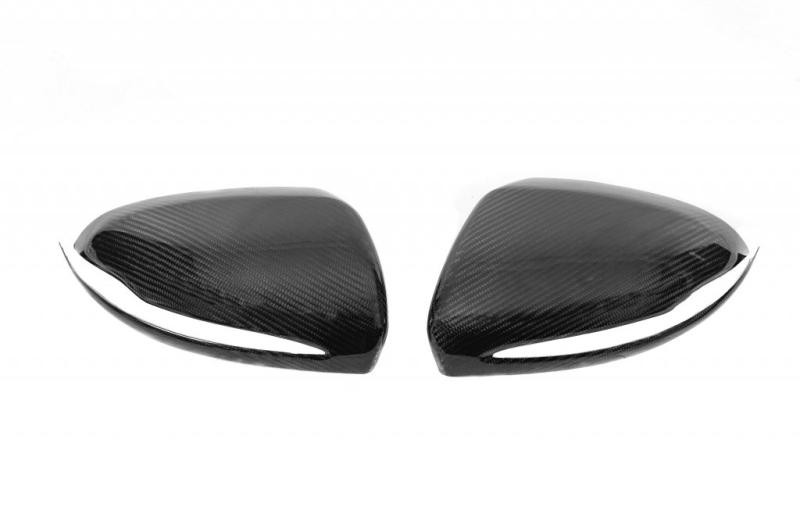 Купить Накладки на зеркала (2 шт, карбон) для Mercedes GLC X253