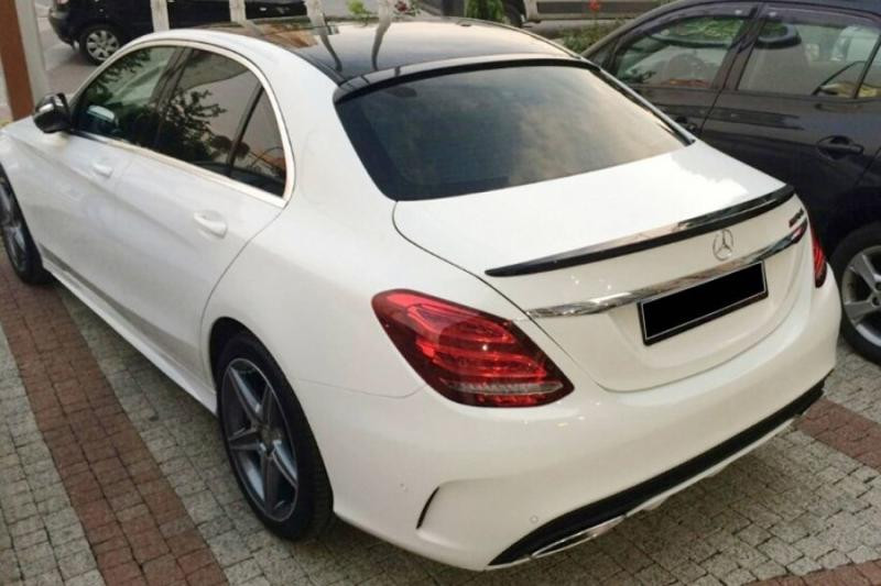 Купить Спойлер OmsaLine (под покраску) для Mercedes C-сlass W205 2014-2021 гг