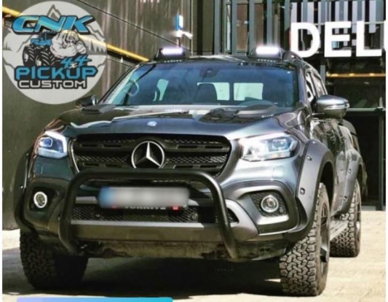 Купити Спойлер лобового скла (Око орла, під фарбування) для Mercedes X class