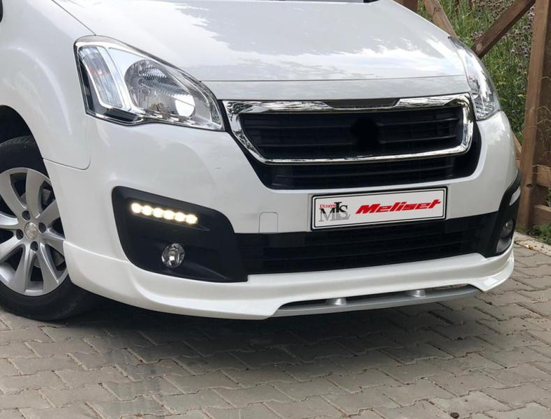 Купити Передня юбка 2015-2018 (під фарбування) для Peugeot Partner Tepee рр