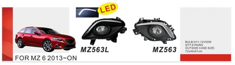 Купити Противотуманки 2013-2015 (2 шт, галогенні) для Mazda 6 рр