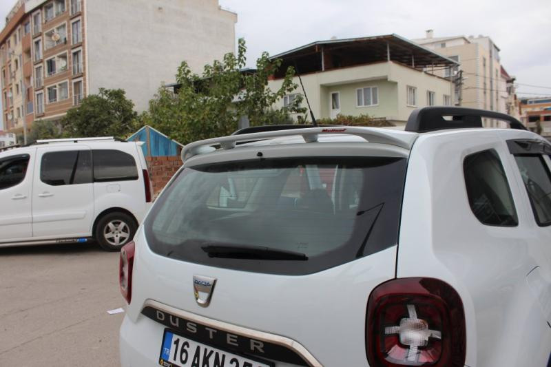 Купить Спойлер Meliset V2 (под покраску) для Renault Duster 2018-2024 гг