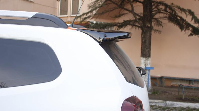 Купить Спойлер Meliset V3 (под покраску) для Renault Duster 2018-2024 гг