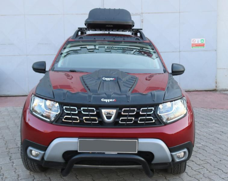 Купити Комплект накладок на капот DRAGON (3 шт) для Renault Duster 2018-2024 рр