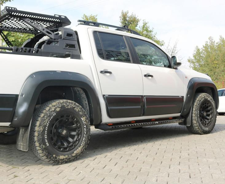 Купить Молдинг двери EuroCap (6 шт, ABS) для Volkswagen Amarok 2010-2022 гг