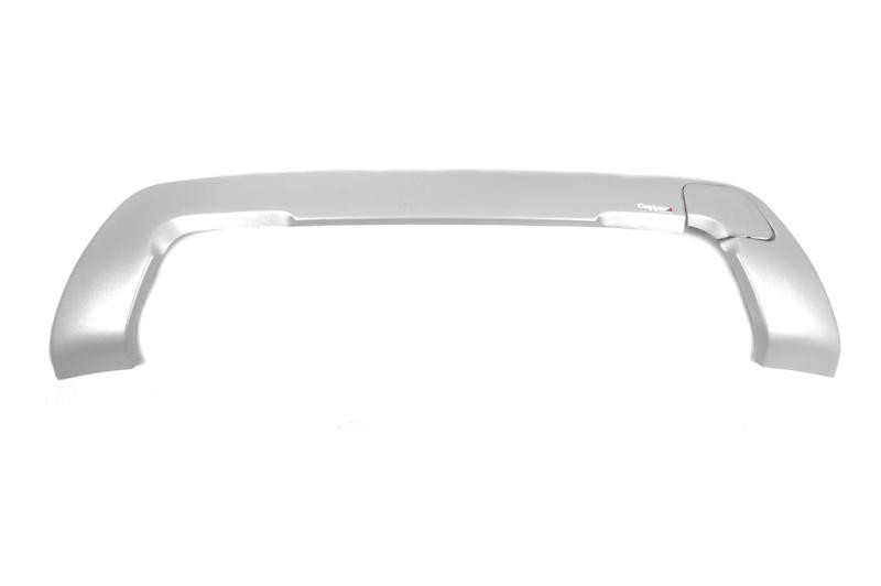 Купити Накладка на задній бампер U-Type (ABS, сіра) для Renault Duster 2018-2024 рр