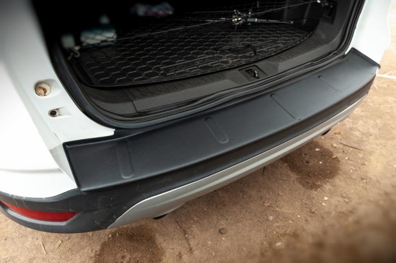 Купить Накладка на задний бампер EuroCap (ABS) для Ford Kuga/Escape 2013-2019 гг