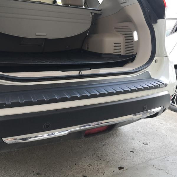 Купити Накладка на задній бампер EuroCap (2017-2021 рр, ABS) для Nissan X-trail T32 / Rogue рр