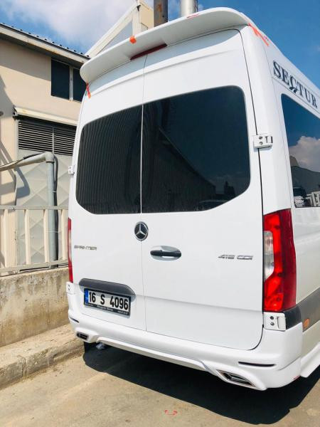 Купити Спойлер Anatomik (широка модель, під фарбування) для Mercedes Sprinter W907/W910 2018- рр