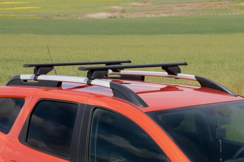 Купить Багажник (поперечины) на обычные рейлинги под ключ Wizard V1 (2 шт) 115 см, Серый для Volkswagen Touran 2010-2015 гг