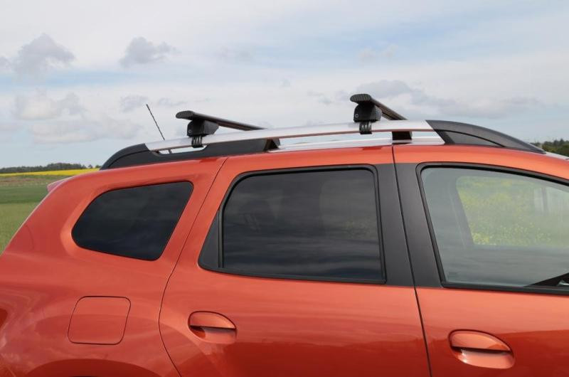 Купить Багажник (поперечины) на обычные рейлинги под ключ Wizard V1 (2 шт) 150 см, Серый для Volkswagen Touran 2010-2015 гг