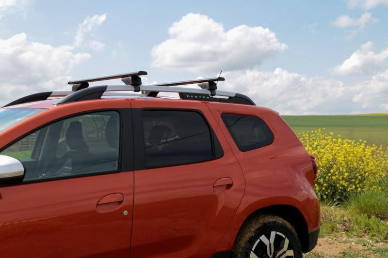 Купить Багажник (поперечины) на обычные рейлинги под ключ Wizard V1 (2 шт) 150 см, Серый для Volkswagen Touran 2010-2015 гг