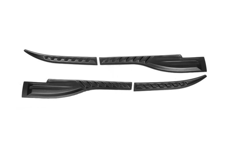 Купити Верхні молдинги дверей (4 шт, ABS) для Mitsubishi L200 2006-2015 рр