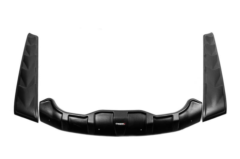 Купити Комплект накладок на капот DRAGON (3 шт) для Nissan Navara 2006-2015 рр