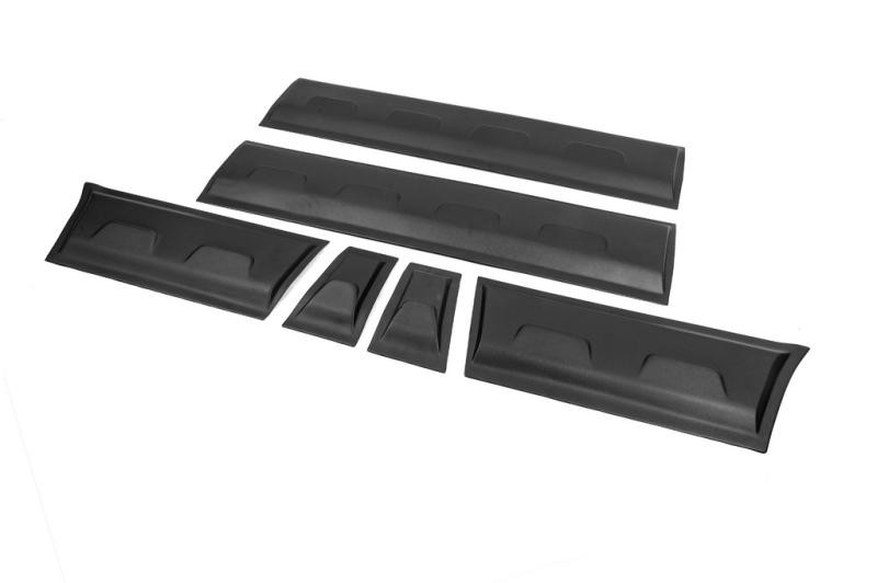 Купити Молдинг двері EuroCap (6 шт, ABS, коротка база) для Ford Transit 2000-2014 рр