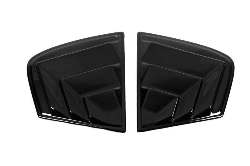 Купити Накладки на задні вікна EuroCap (2 шт, ABS) для Fiat Tipo 2016- рр