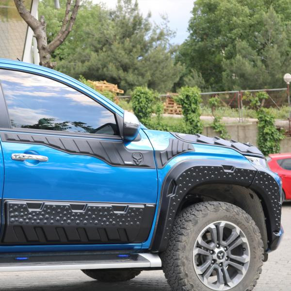 Купить Расширители колесных арок V2 (2019-2025, EuroCap) для Mitsubishi L200