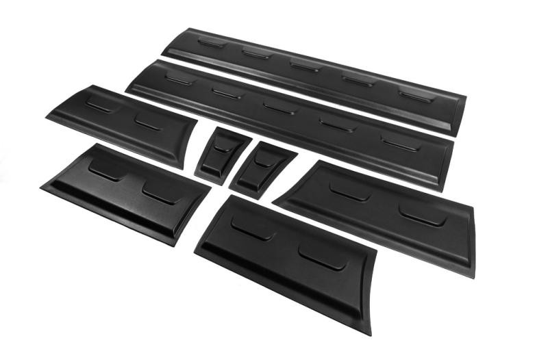 Купити Молдинг двері EuroCap (6 шт, ABS, довга база) для Ford Transit 2000-2014 рр