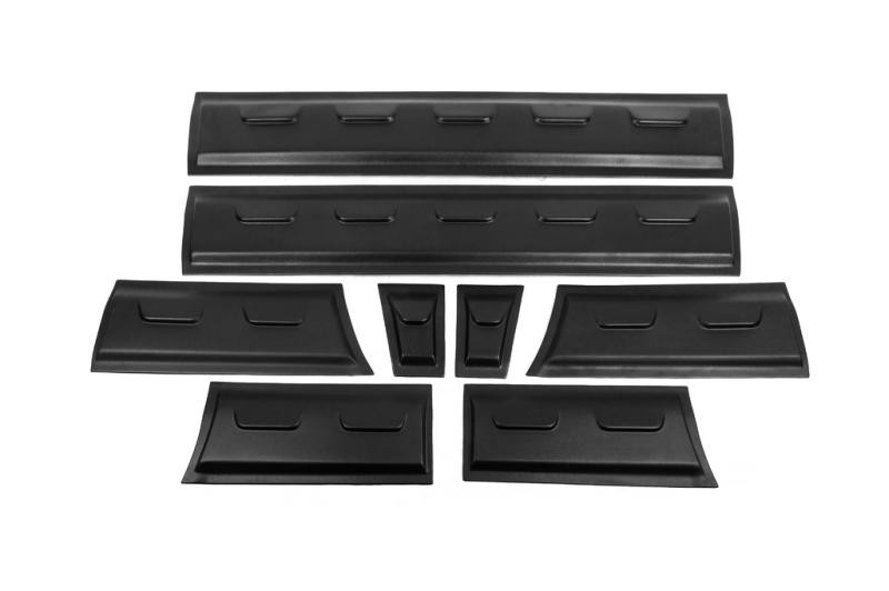 Купити Молдинг двері EuroCap (6 шт, ABS, довга база) для Ford Transit 2000-2014 рр