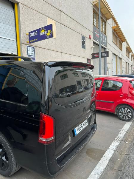 Купить Спойлер ABS (под покраску) для Mercedes Vito/V-class W447 2014- гг