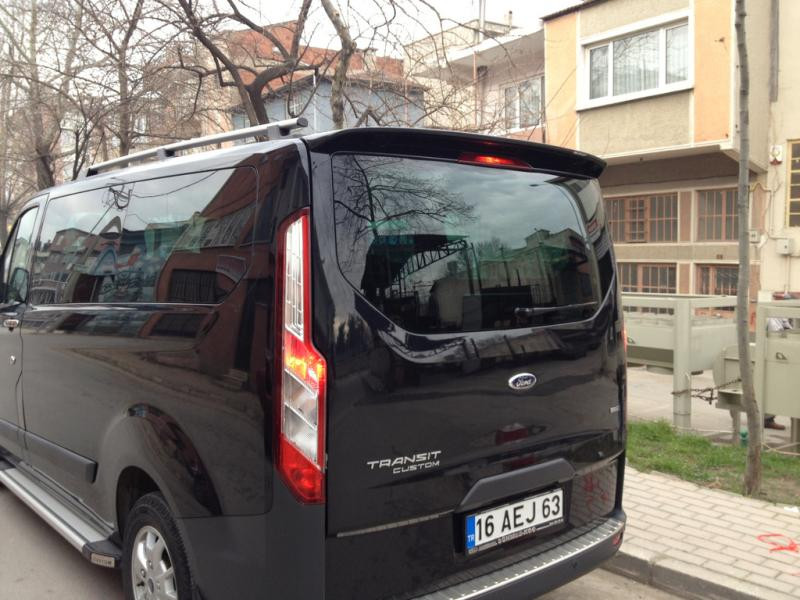 Купить Спойлер ABS (под покраску) для Ford Custom 2013-2022 гг