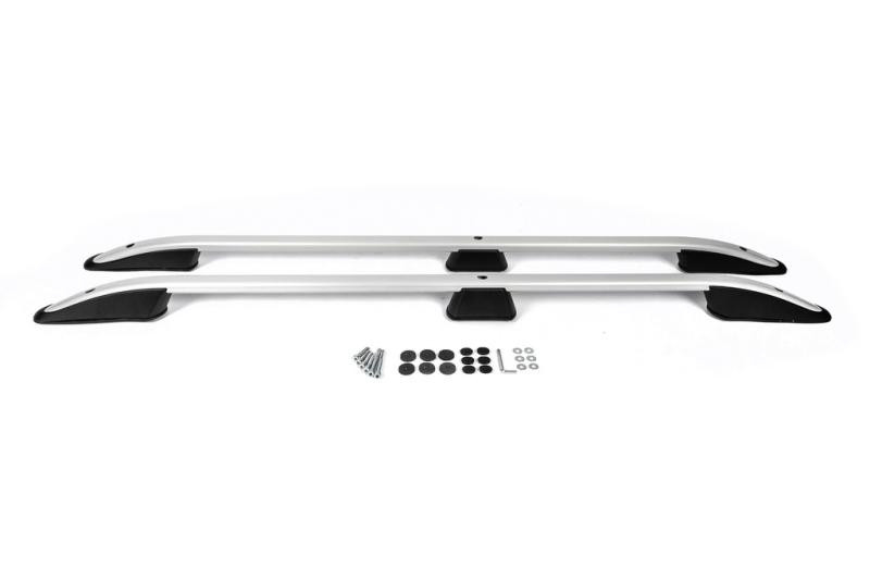 Купить Рейлинги OmsaLine Elegance (2 шт, серые) для Nissan NV200 2009- гг