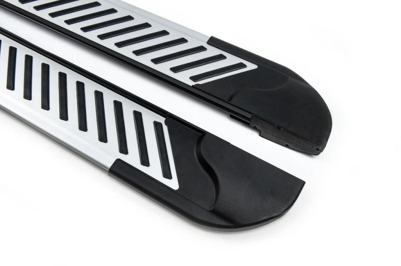 Купить Боковые пороги Line (2 шт., алюминий) для Toyota Yaris/Yaris Cross (XP210) 2020- гг