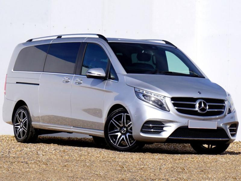 Купити Бокові пороги AMG Short/Long 2 зсувних дверки для Mercedes Vito / V-class W447 2014- рр