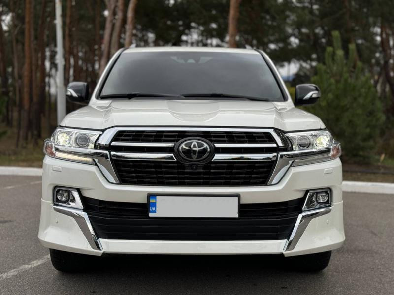Купить Накладки ресницы на фары Китай (2016-2021) для Toyota Land Cruiser 200